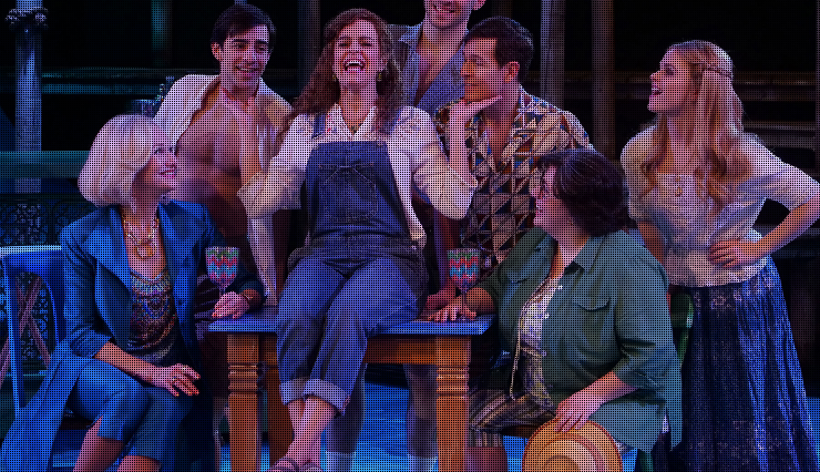 mamma mia at the chanhassen dinner theatre