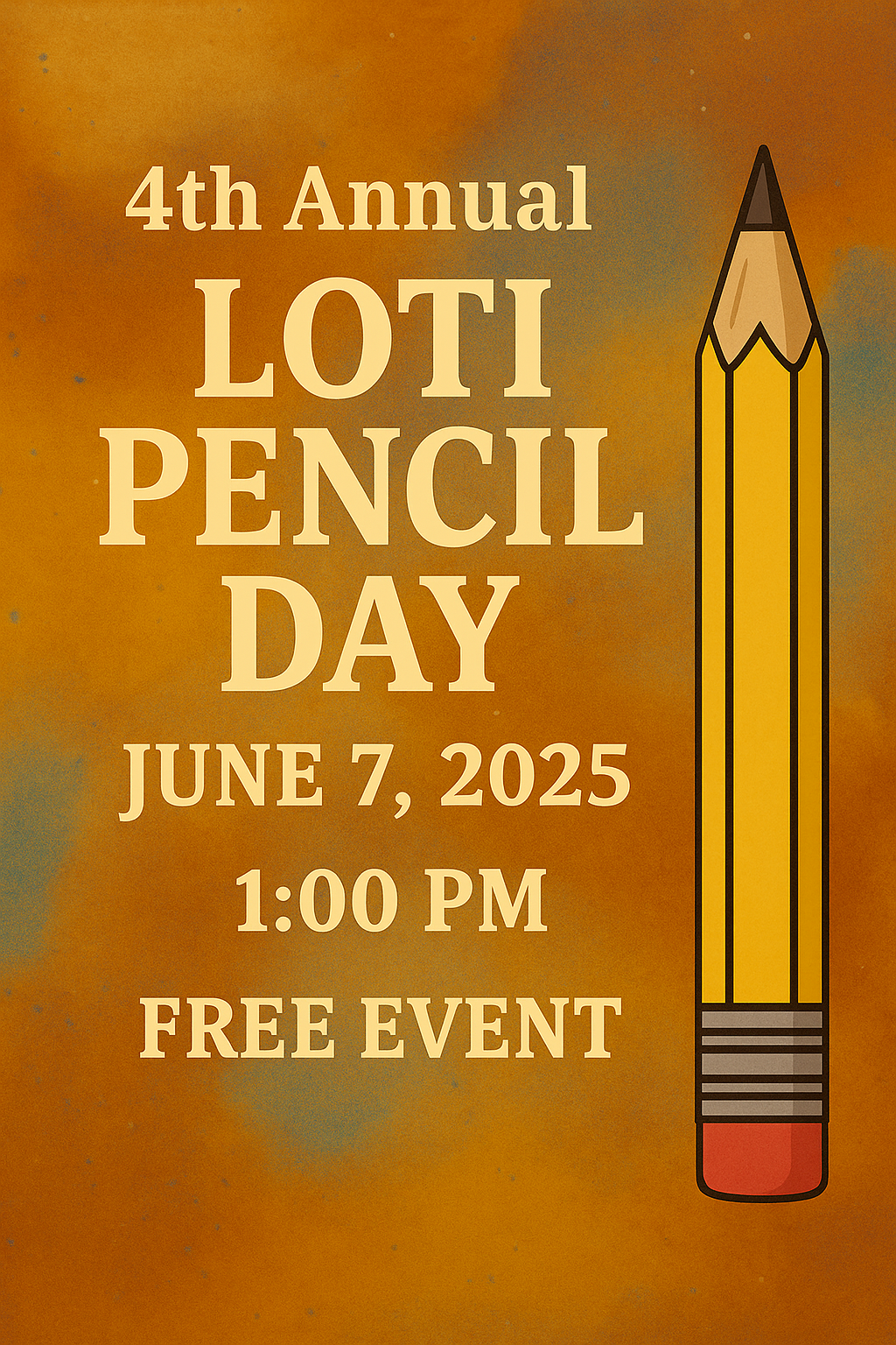 4th Annual Pencil Day Celebration