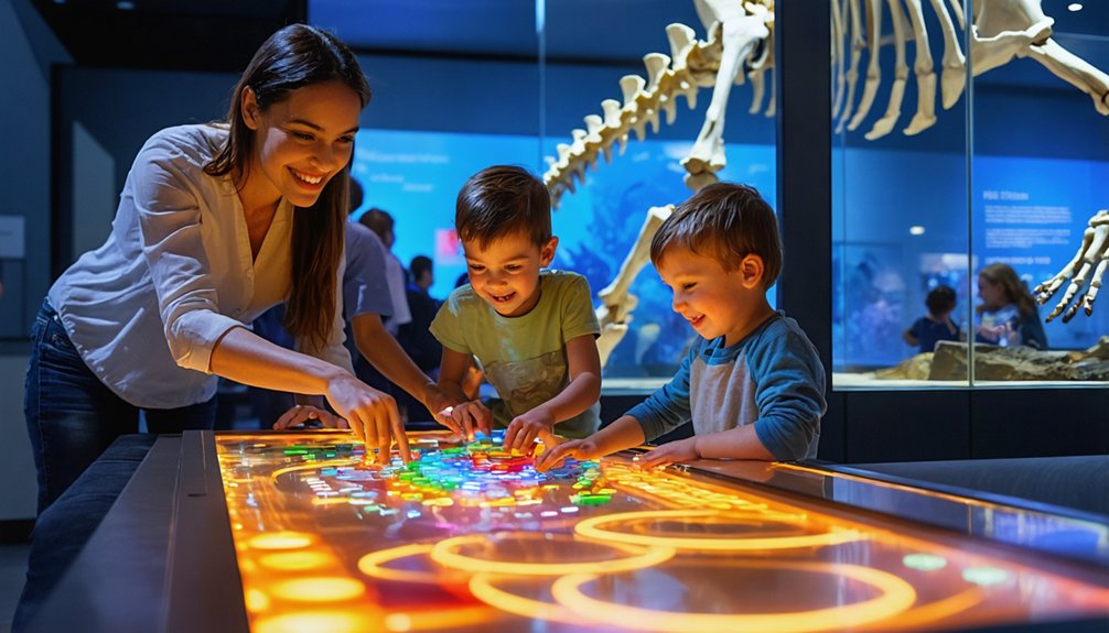 curiosity discovery interactive exhibits