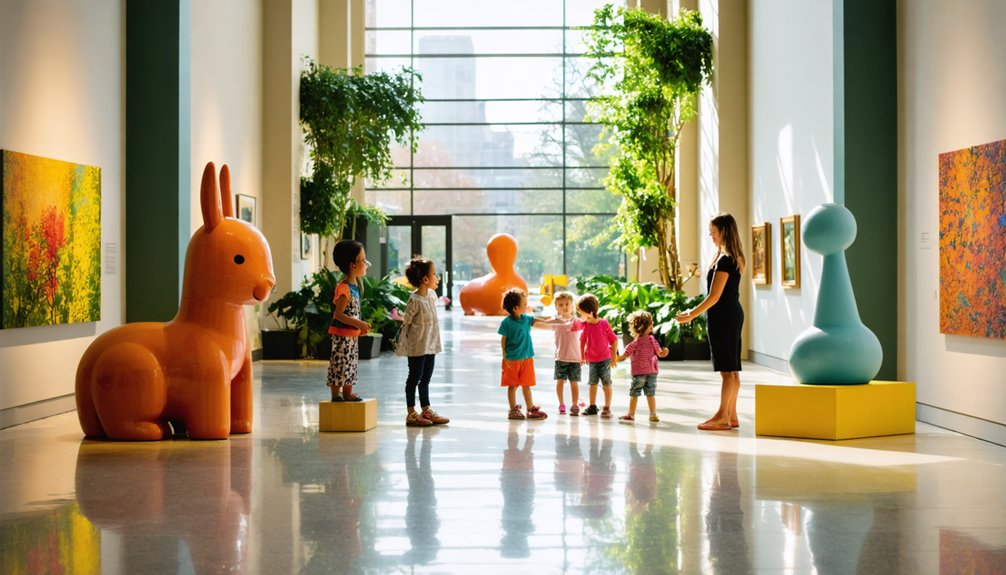 explore art engage families