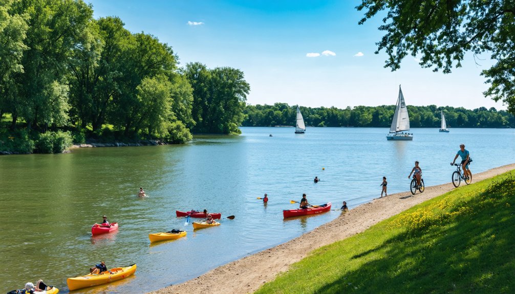 family adventures by lakes