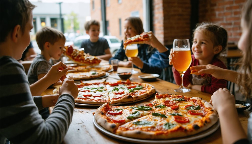 family friendly pizza experience