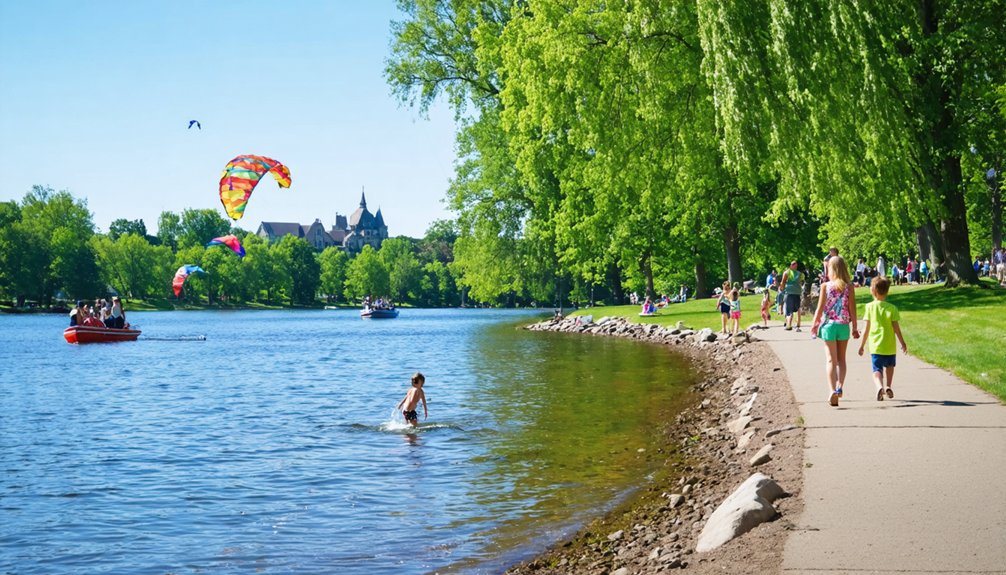 lake harriet family fun