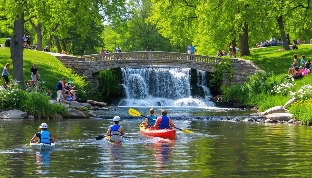 nature fun waterfalls picnics