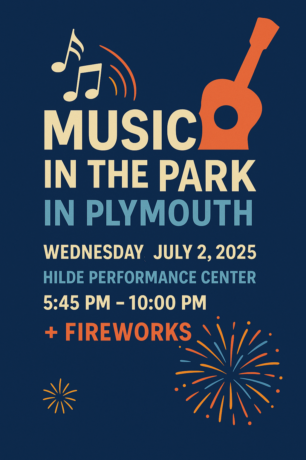 Music In The Park - Plymouth July 2 2025