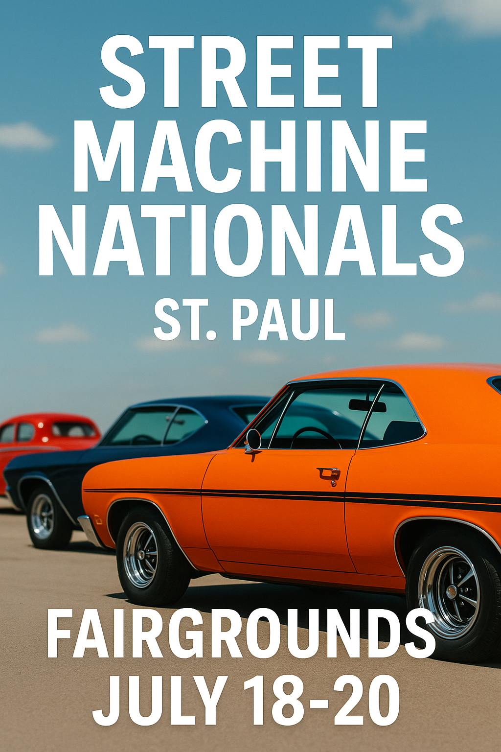 street machine nationals in st paul mn at the fairgrounds