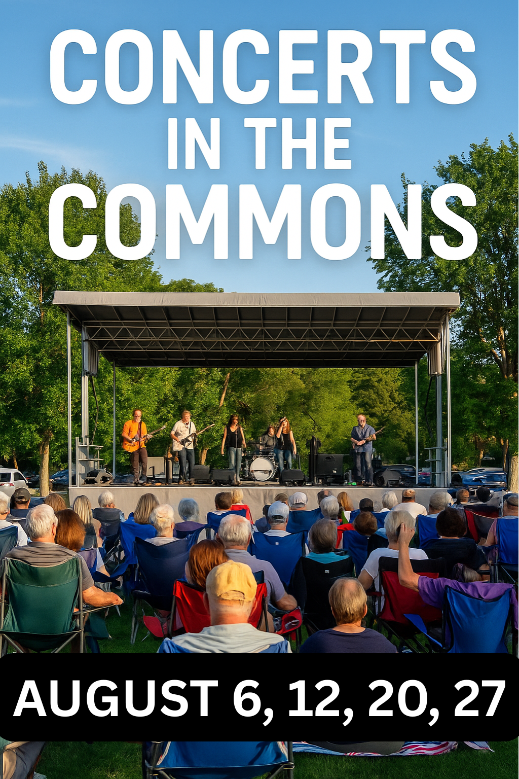 Free Concerts in the Commons Summer of 2025
