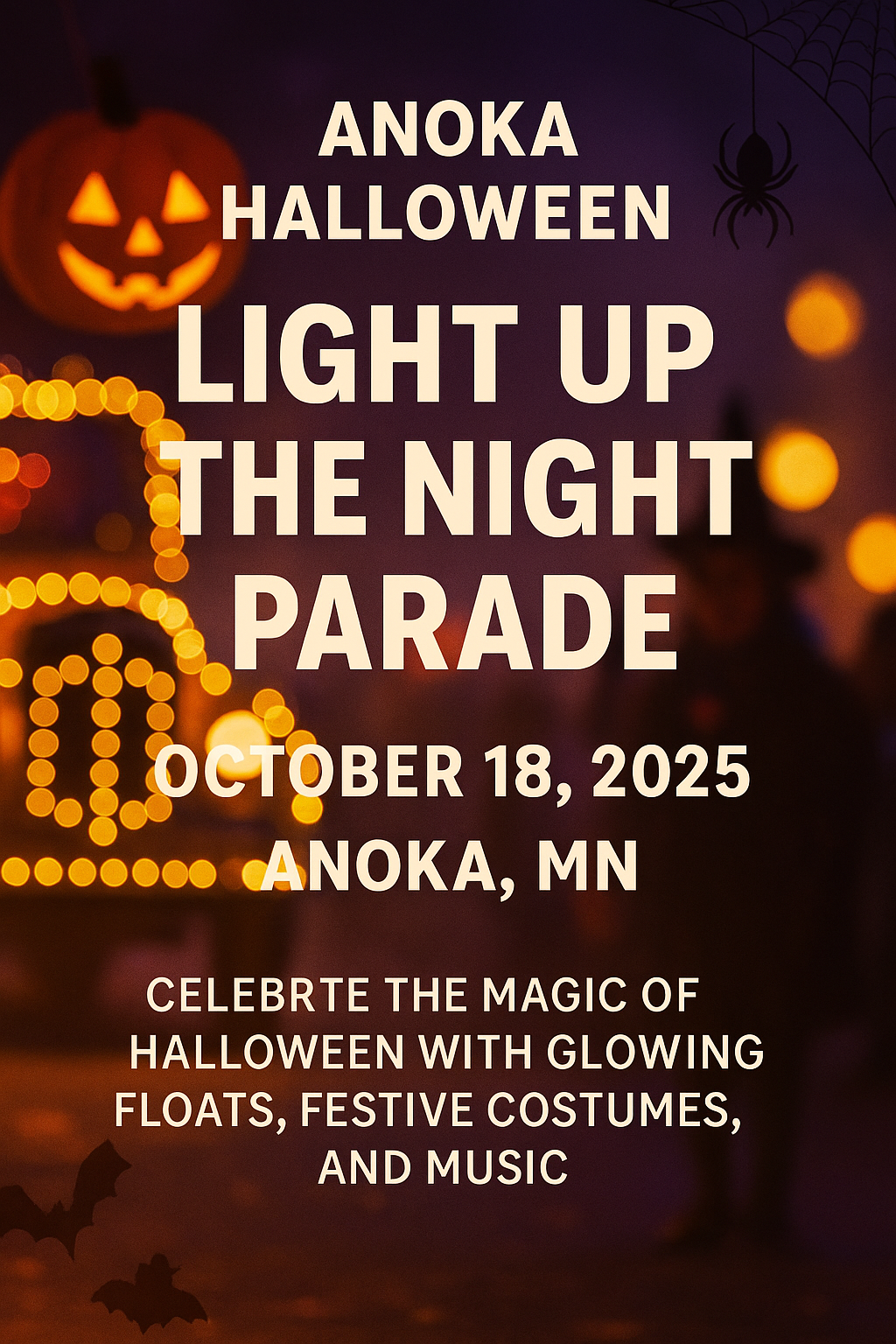 Anoka Halloween Light Up the Night Parade 2025
