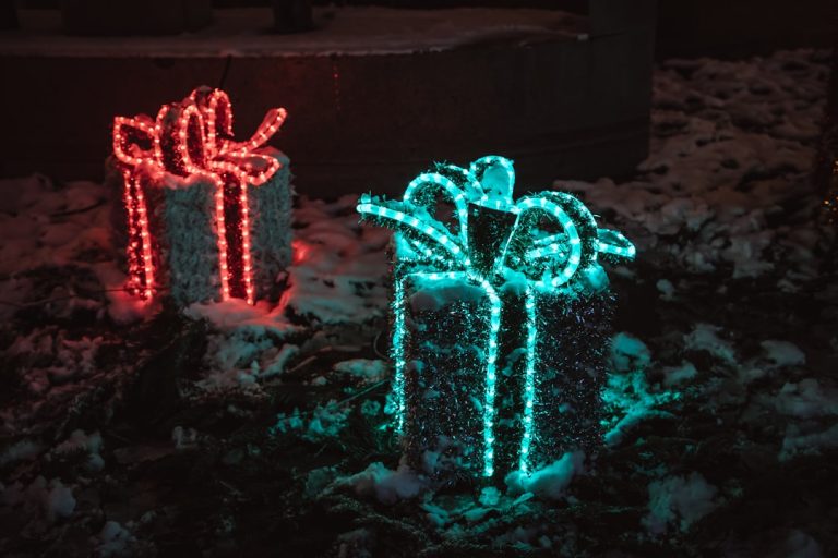 Photo Winter Lights Displays