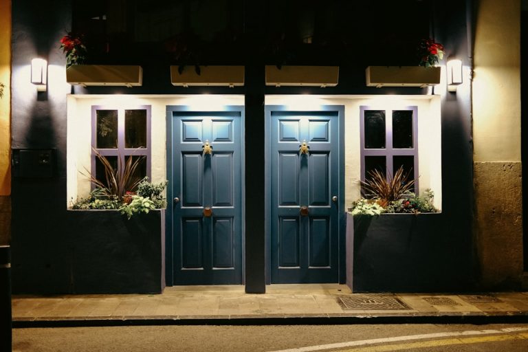 Photo Twin Cities at Night