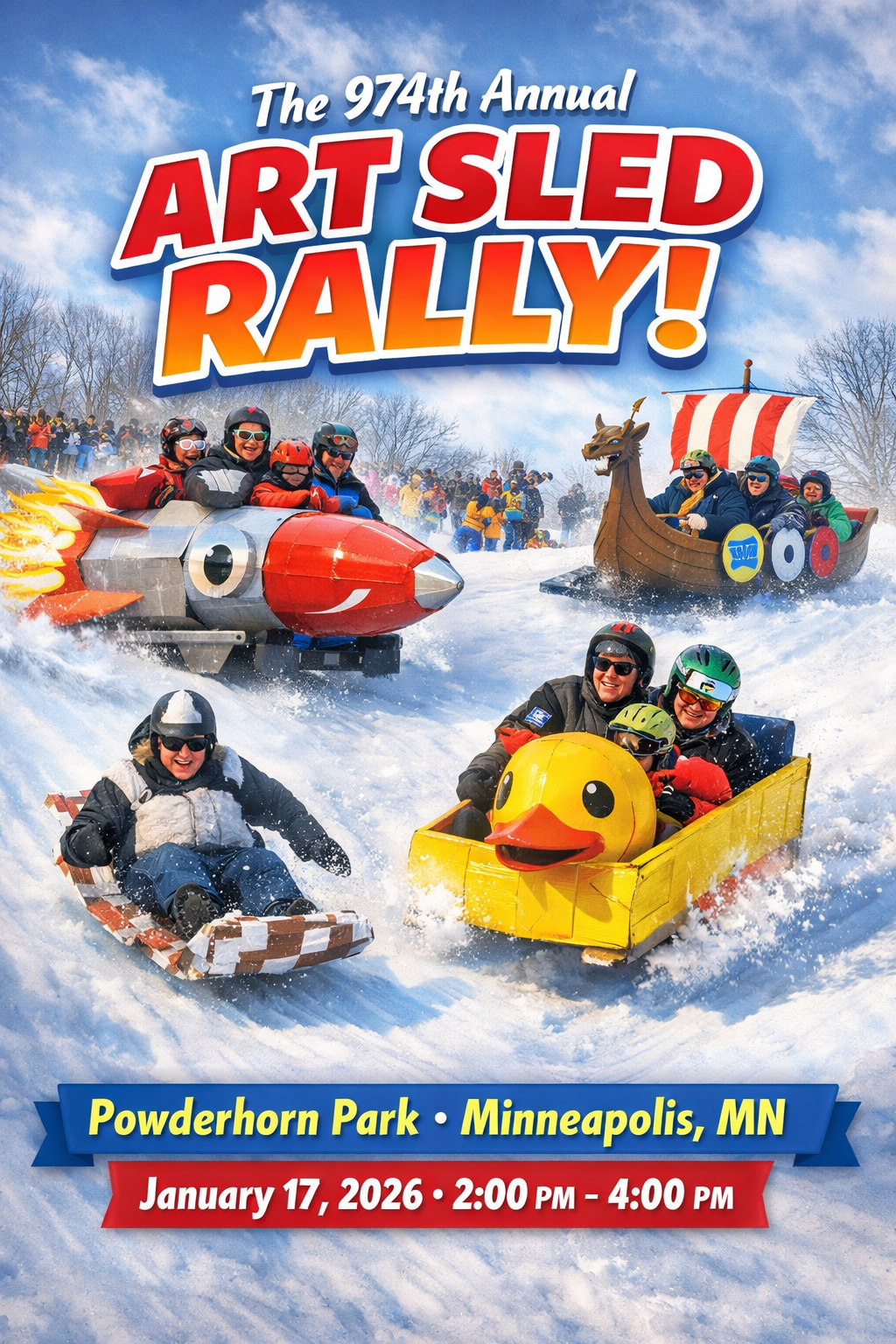Annual Art Sled Rally 2026