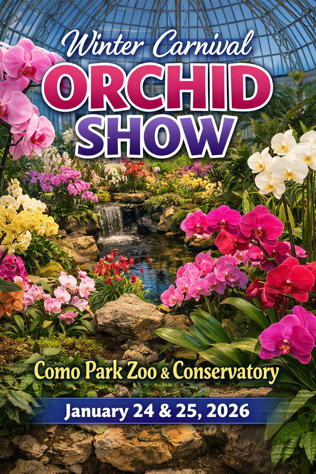 Winter Carnival Orchid Show 2026