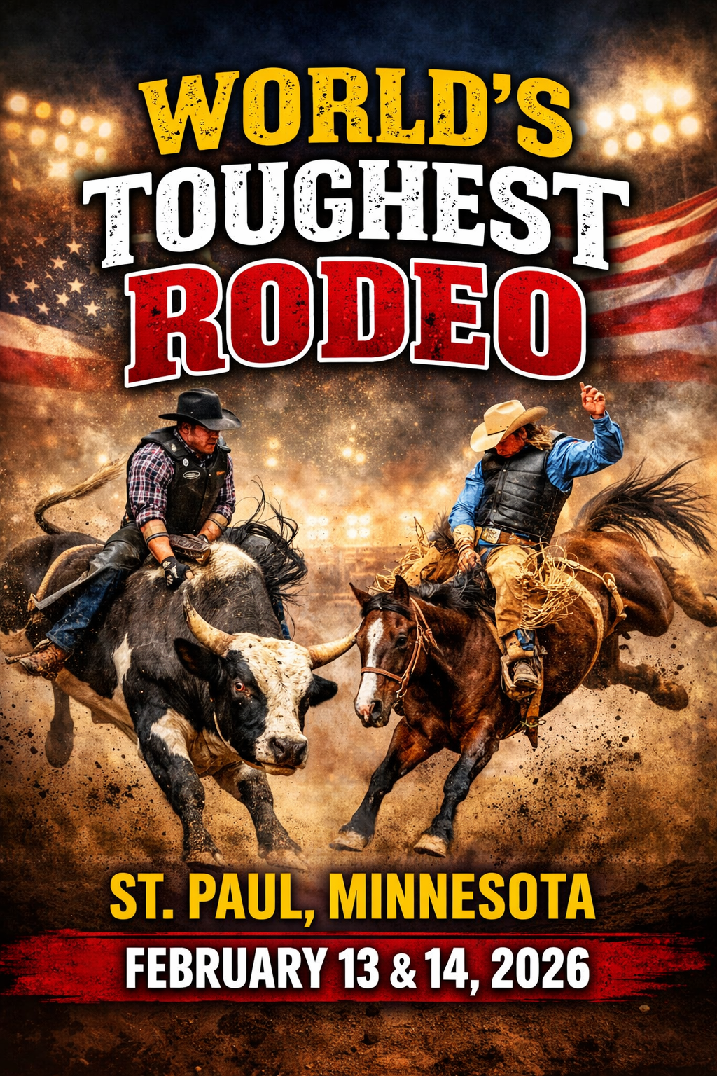 Worlds Toughest Rodeo Saint Paul 2026